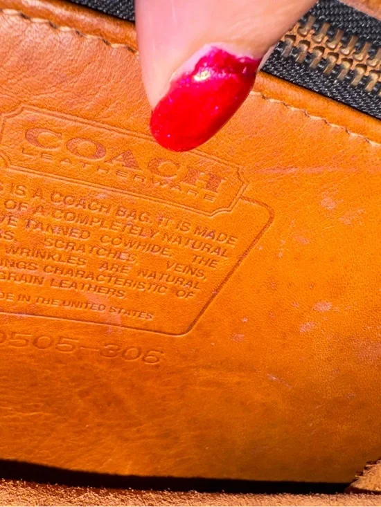 Coach Willis Satchel /Shoulder Bag with COA 1980’s - Picture 14 of 16